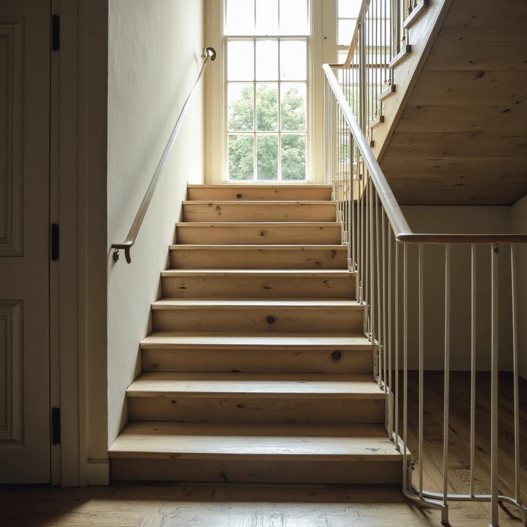 garde corps pour escalier en bois sur mesure